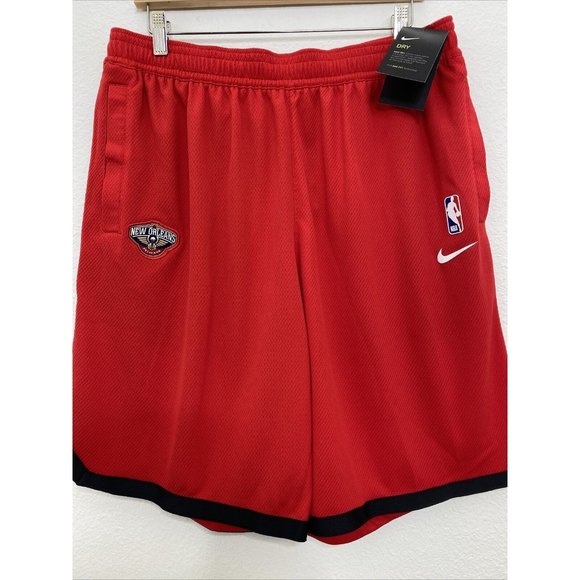 Nike Other - NEW XL Nike NBA New Orleans Pelicans  Dri-Fit Red Shorts Mens  AV1814-657
